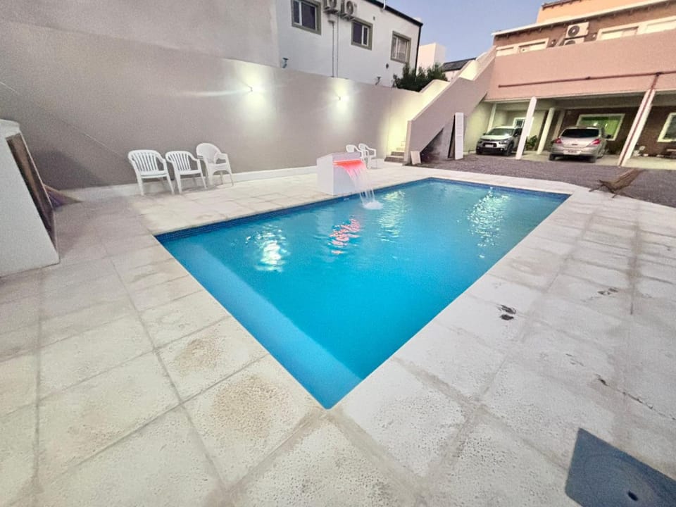 Patio, Day, Pool view, Swimming pool, sunbed