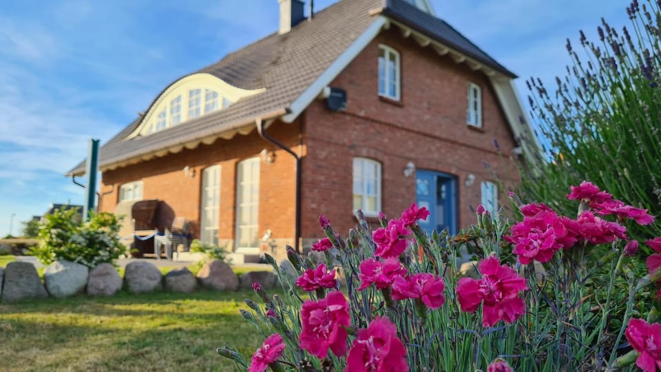 Property building, Spring, Garden view