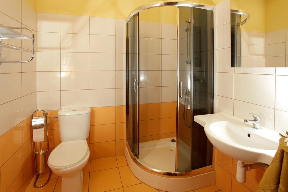 Shower, Toilet, Bathroom, towels