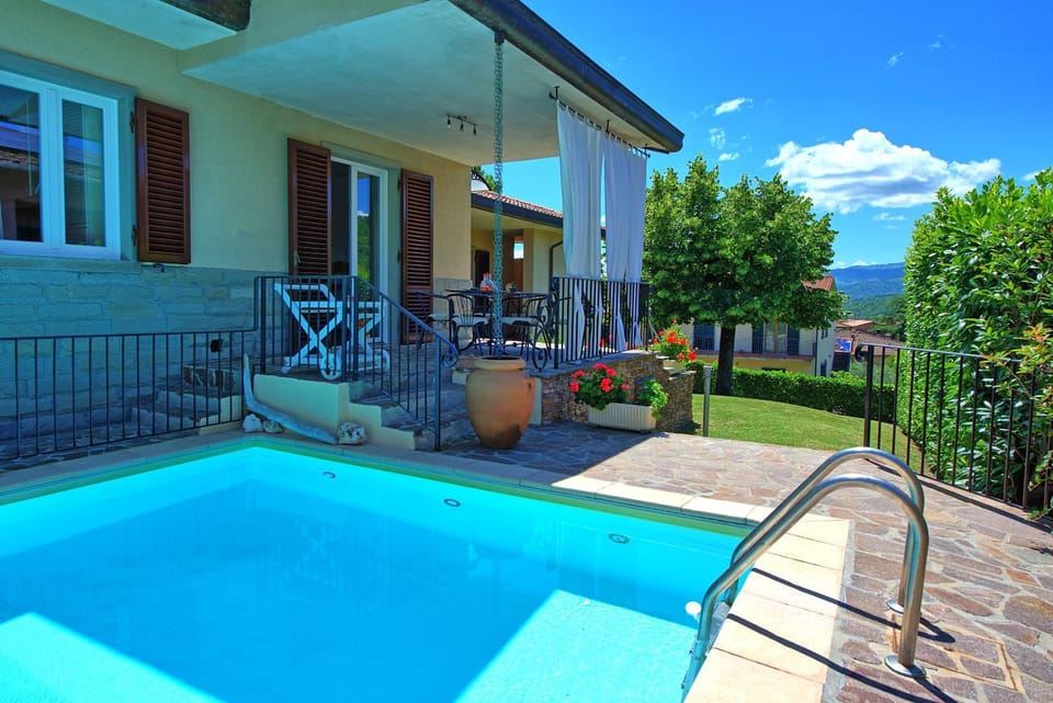 Property building, Garden, Pool view, Swimming pool