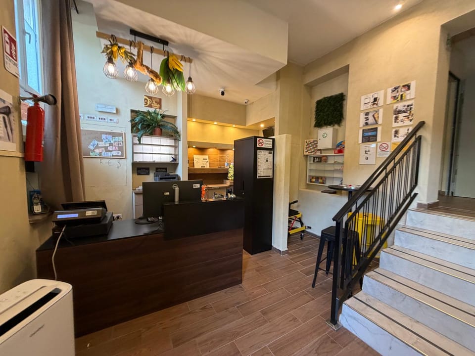 People, Lobby or reception