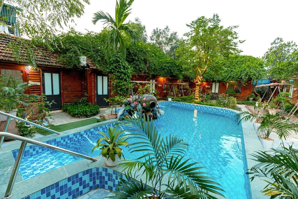 Garden, View (from property/room), On site, Swimming pool