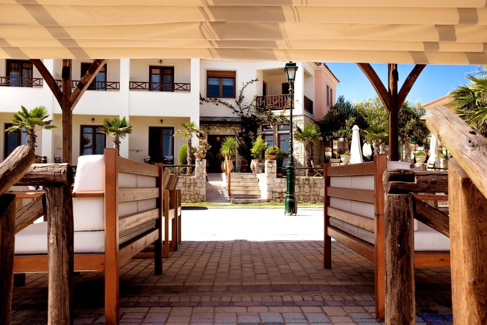 Property building, Patio