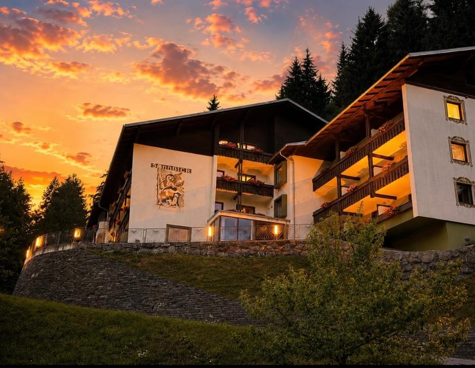 Property building, Sunset