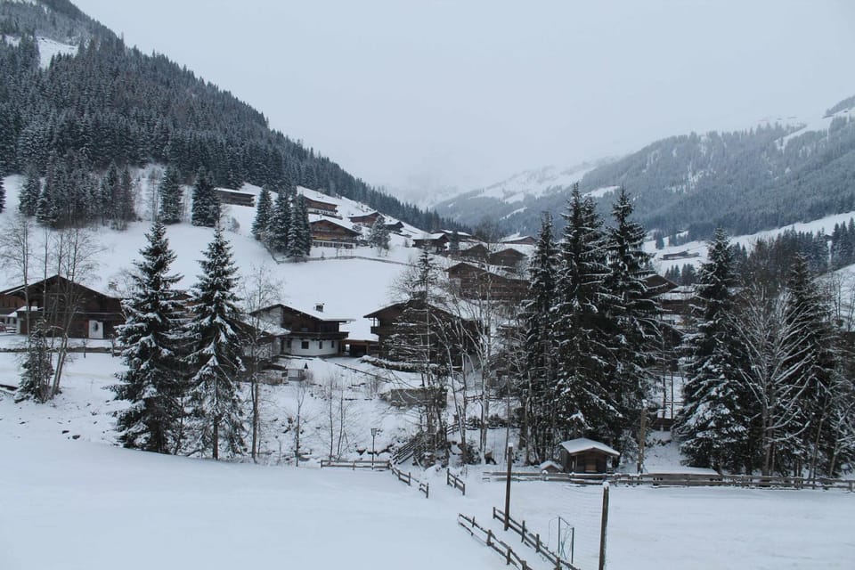 Winter, Mountain view