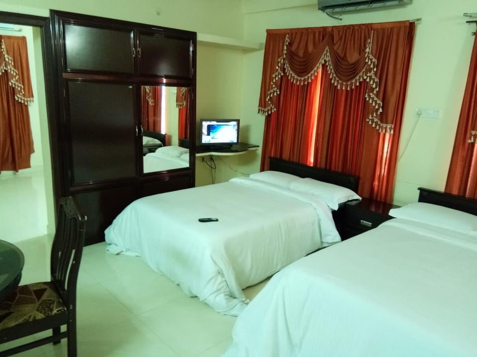 Bed, TV and multimedia