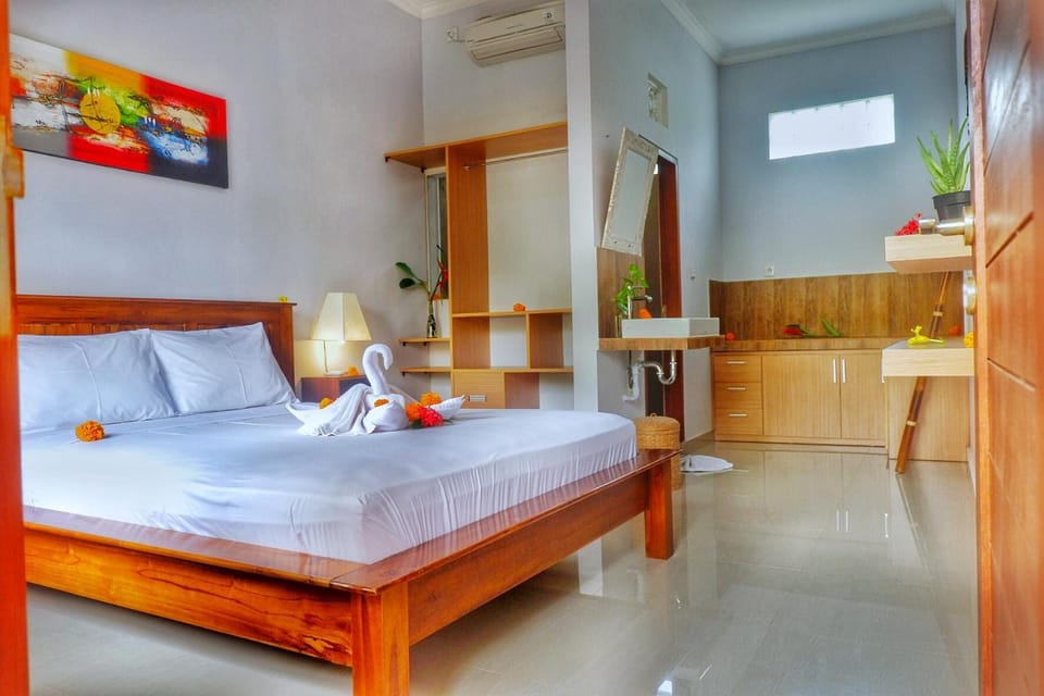 Bedroom, air conditioner