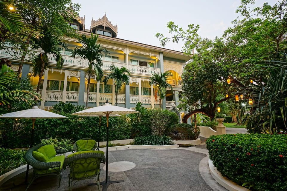 Property building, Garden