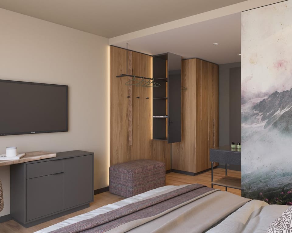 Bedroom, wardrobe