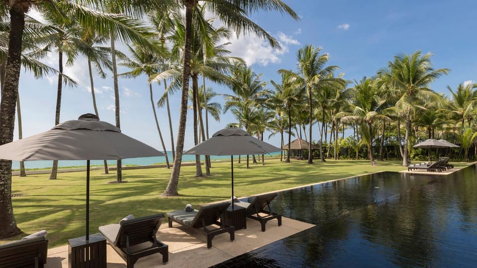 Natural landscape, Garden view, Pool view, Sea view, Swimming pool