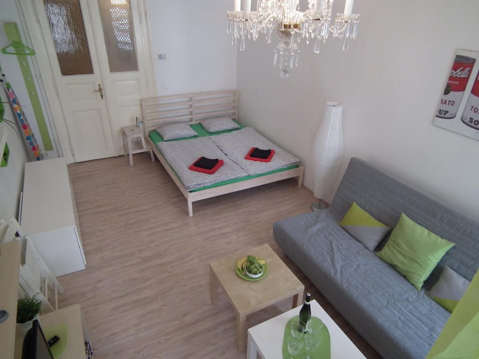 Living room, Bedroom