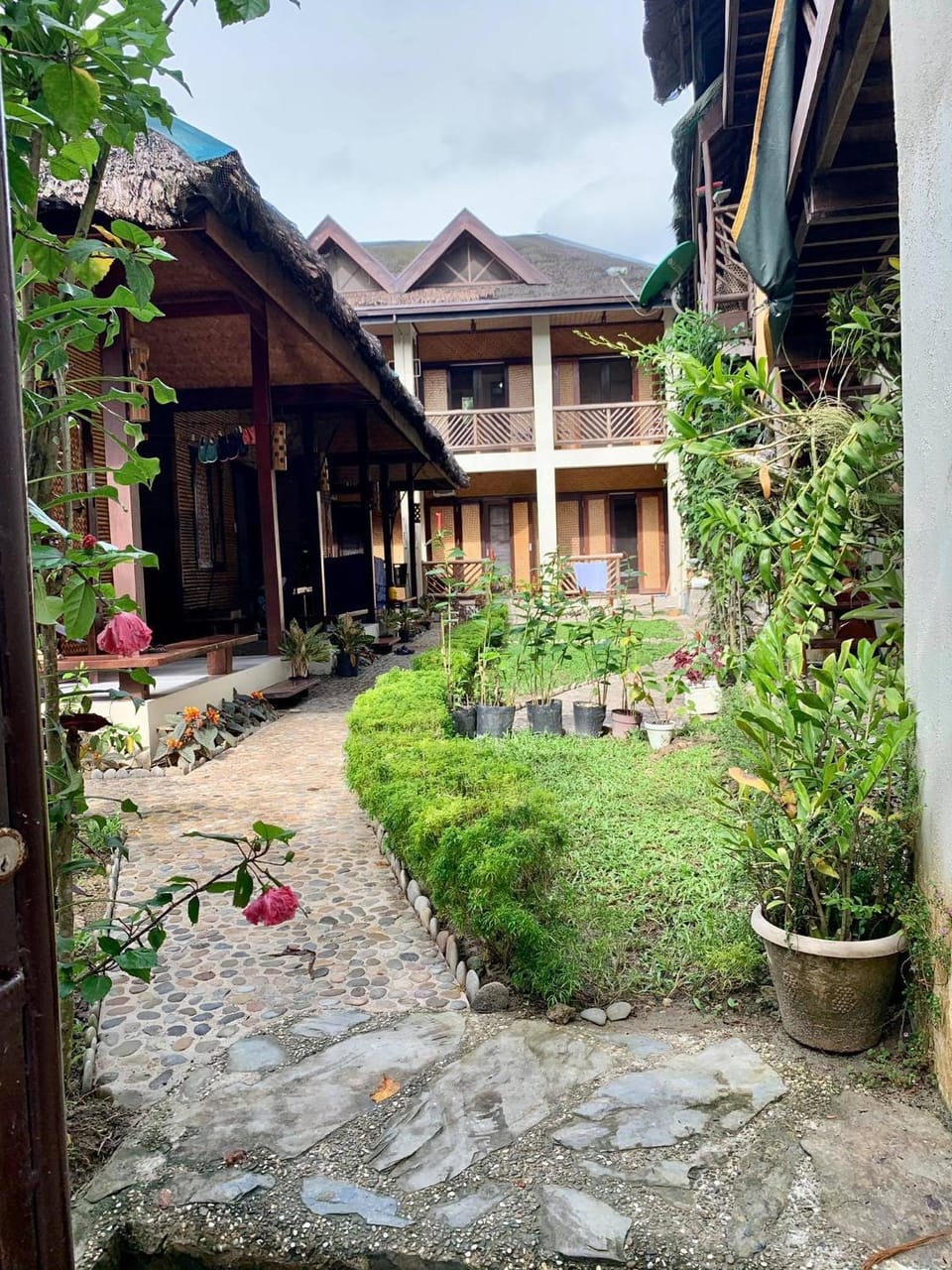 Property building, Garden