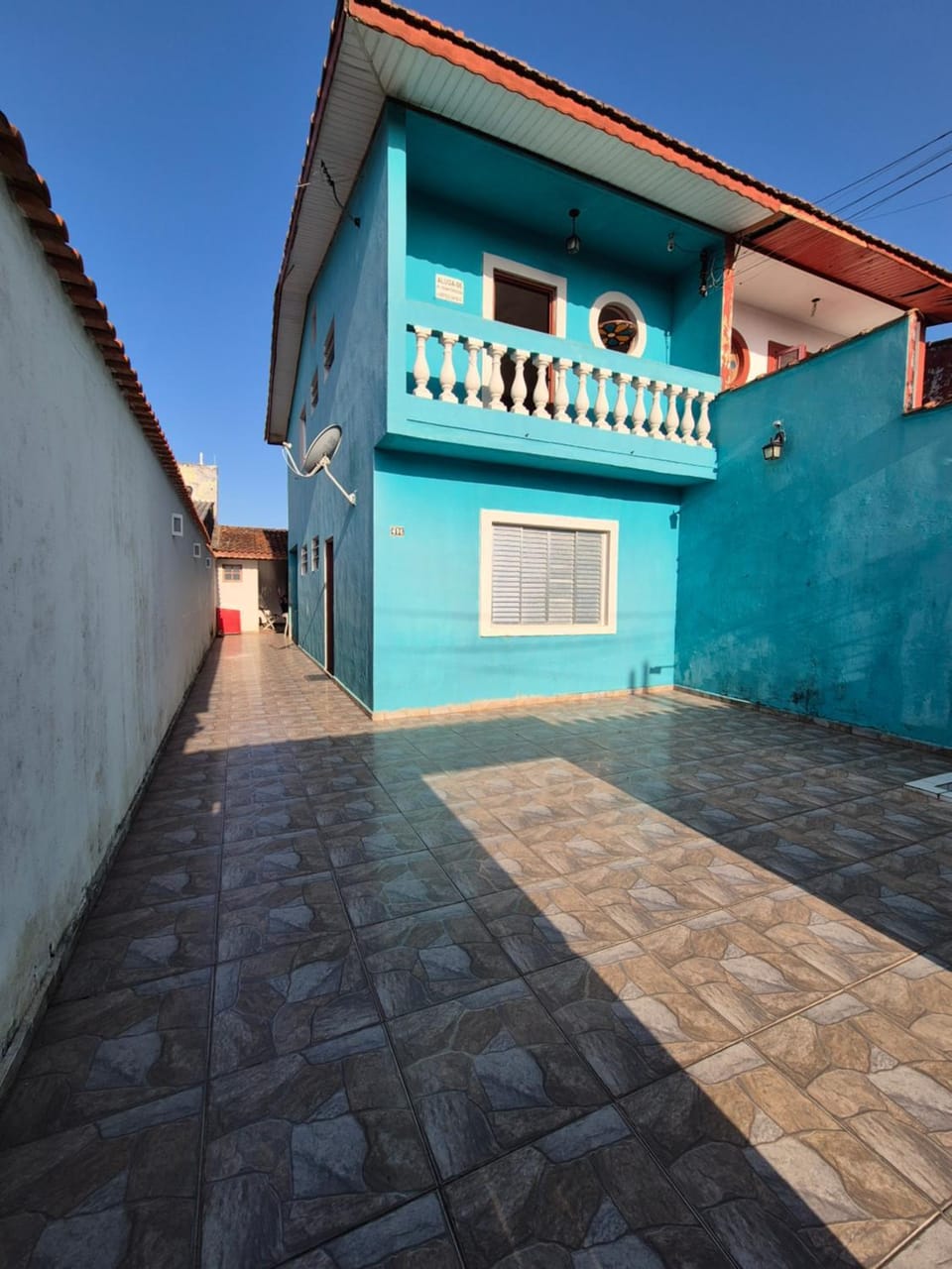 Casa Azul no Centro Ilha Comprida House in State of São Paulo