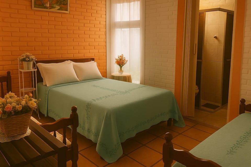 Photo of the whole room, Bedroom