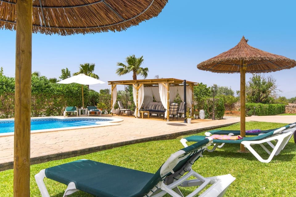 Property building, Living room, Swimming pool