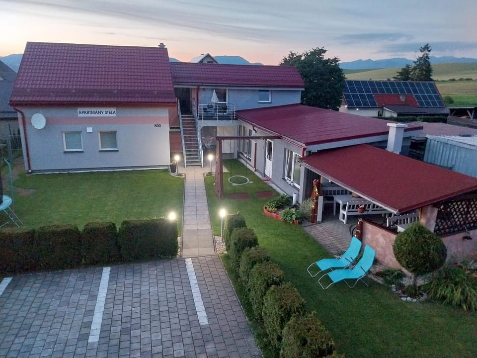Property building, Garden, Garden view