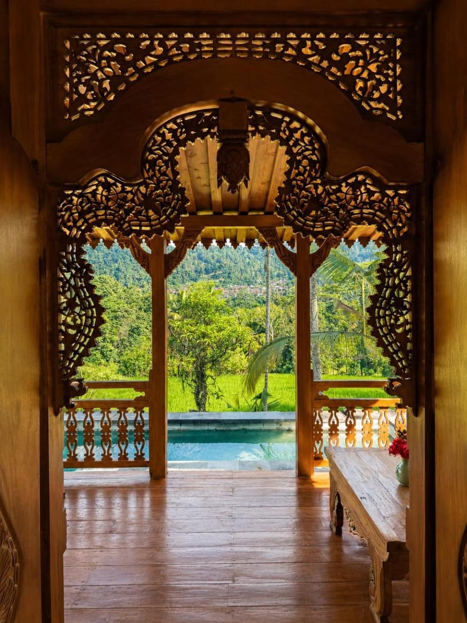 Natural landscape, Balcony/Terrace, Garden view, Swimming pool
