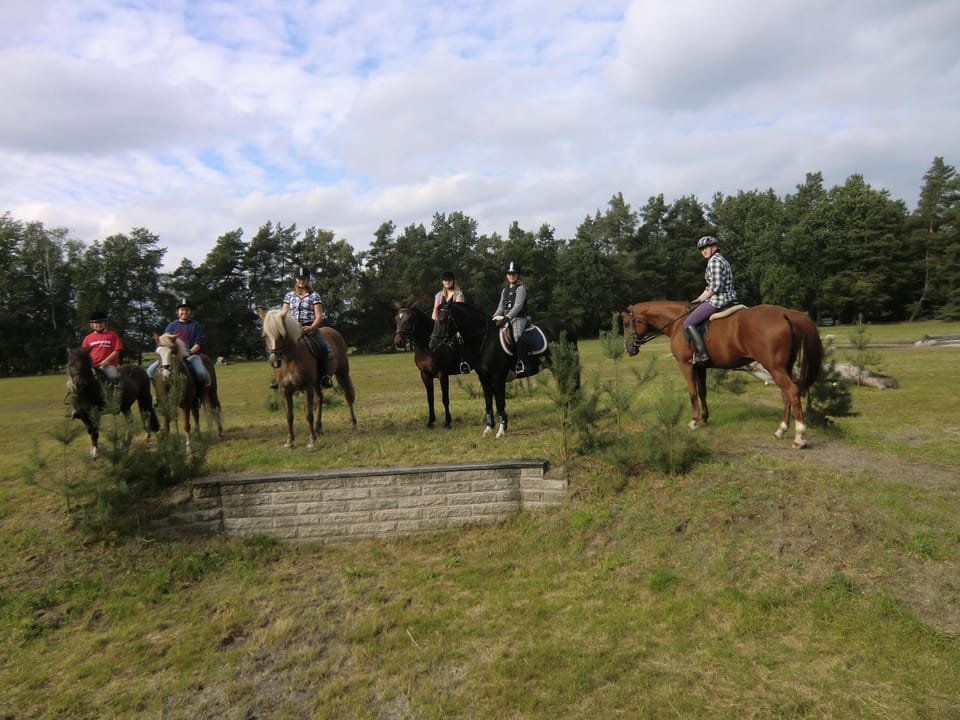 Horse-riding