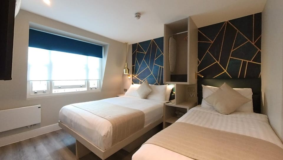 Bed, flat iron, safe, wardrobe