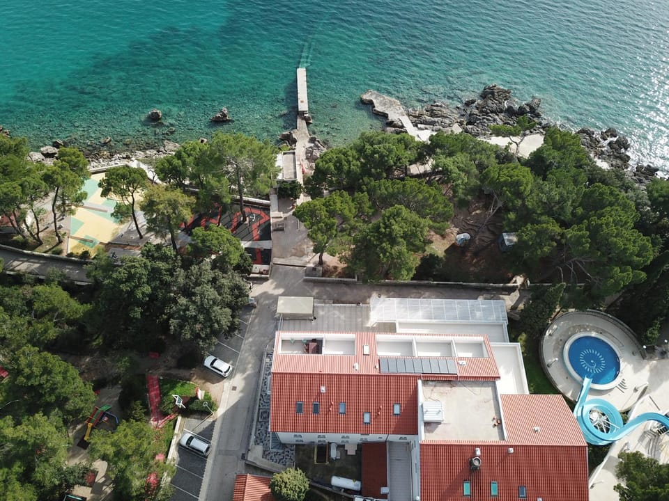 Bird's eye view, Sea view