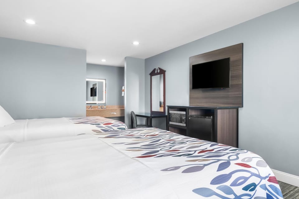 Bed, TV and multimedia, Bedroom