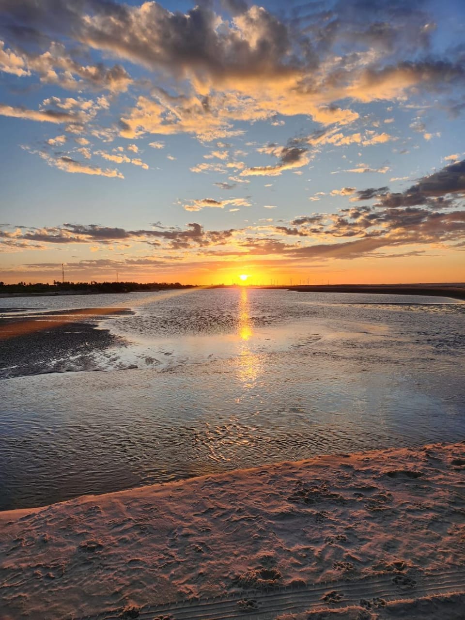 Nearby landmark, Natural landscape, Beach, Sunset