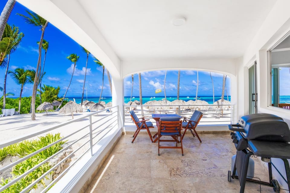BBQ facilities, Balcony/Terrace, Sea view