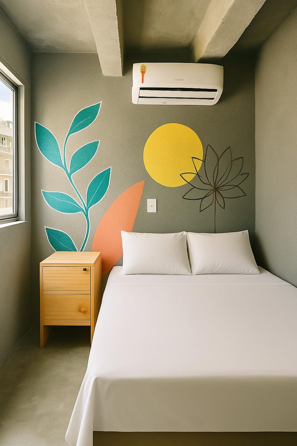 Bed, Decorative detail, Bedroom