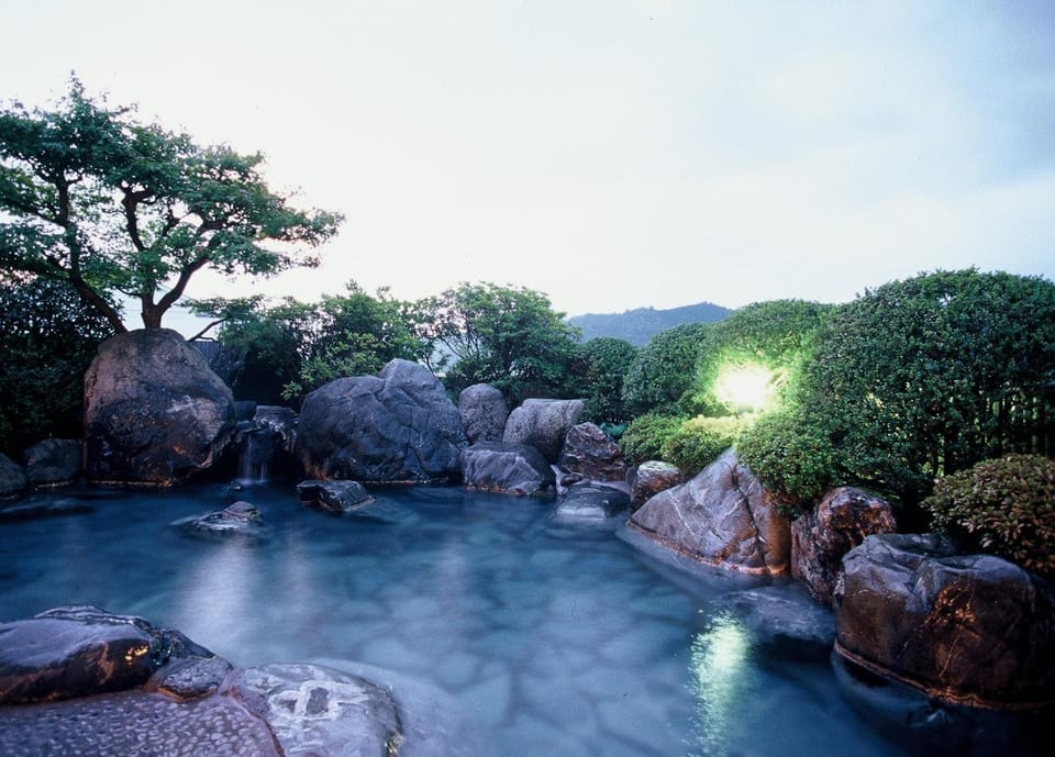 Hot Spring Bath, Hot Spring Bath, Open Air Bath, Public Bath