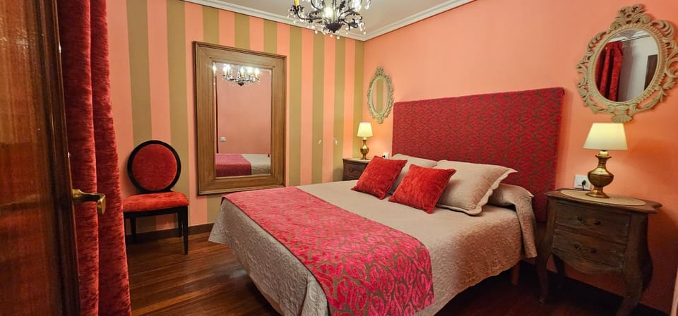 Bed, Photo of the whole room, Bedroom, furniture, safe, wardrobe