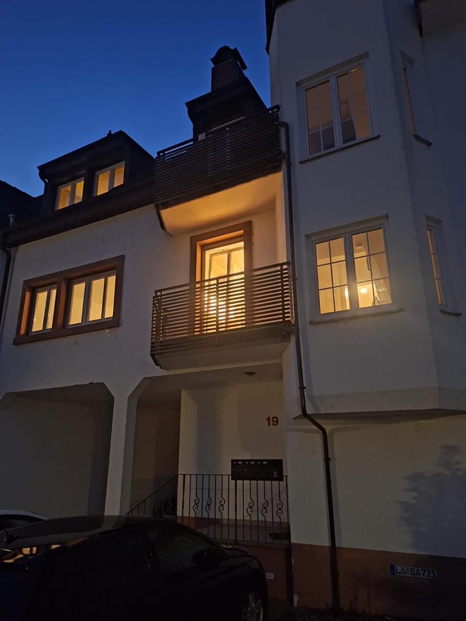 Facade/entrance, Parking