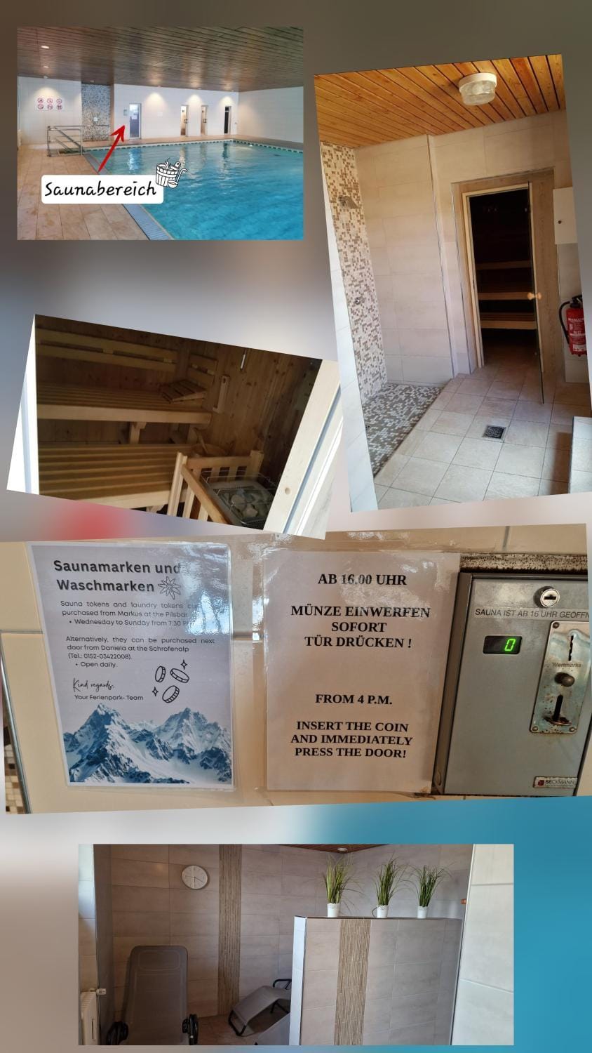 Property building, Sauna, Swimming pool