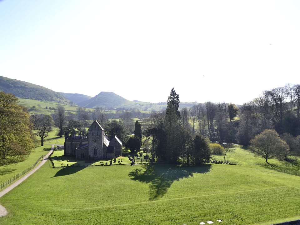 Natural landscape, Garden, Mountain view