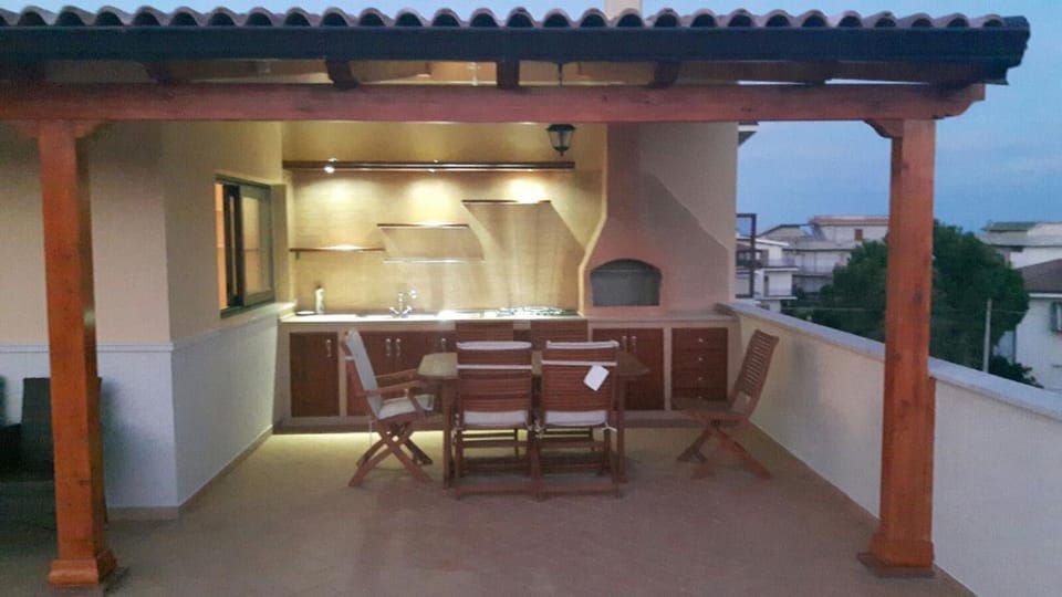 BBQ facilities, Balcony/Terrace, Kitchen or kitchenette, Dining area, kitchen