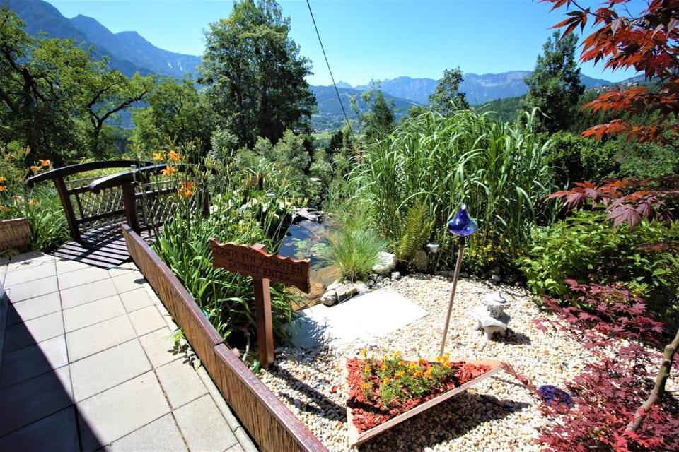 Natural landscape, Garden, Garden view, Mountain view