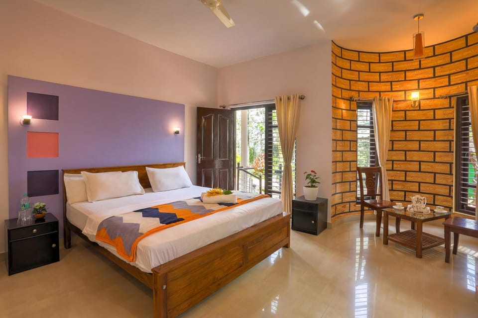 Bedroom, Garden view