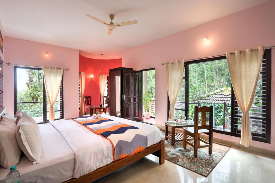 Bedroom, Garden view