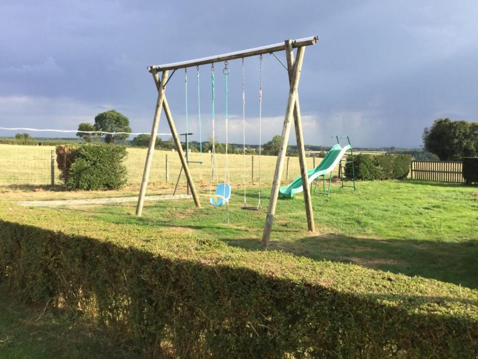 Day, Natural landscape, Children play ground, Garden view