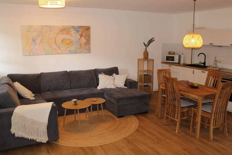 Living room, Seating area, Dining area
