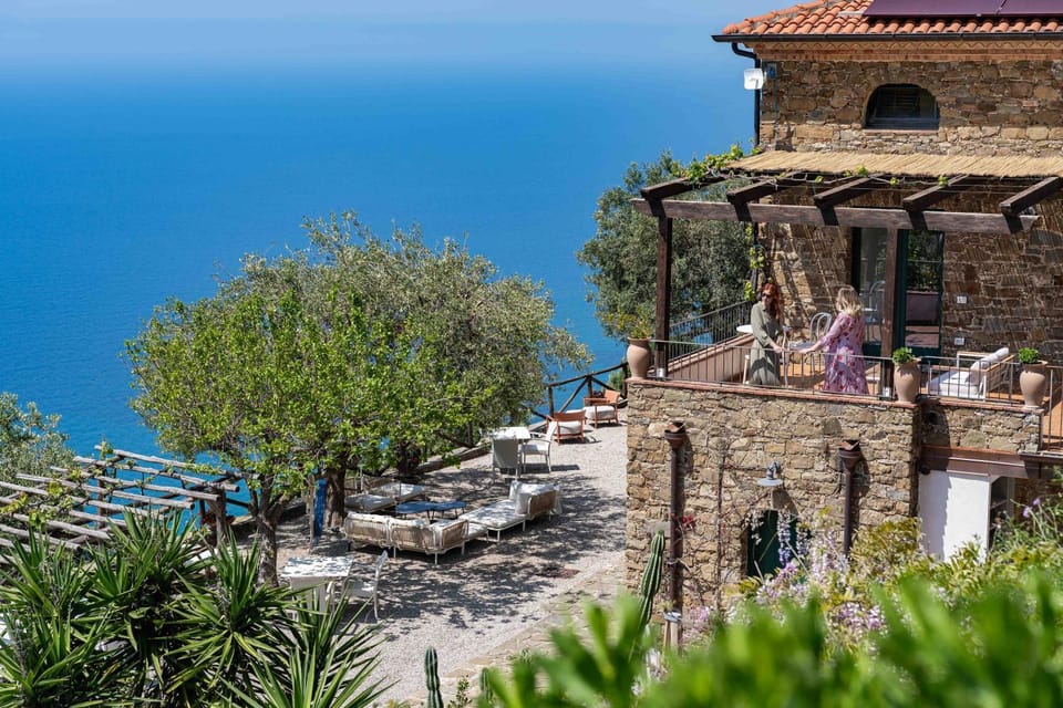 Property building, Natural landscape, View (from property/room), Balcony/Terrace, Sea view