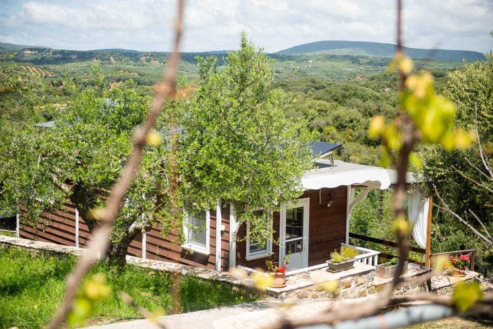 Property building, Spring, Natural landscape, Garden, Garden view, Mountain view