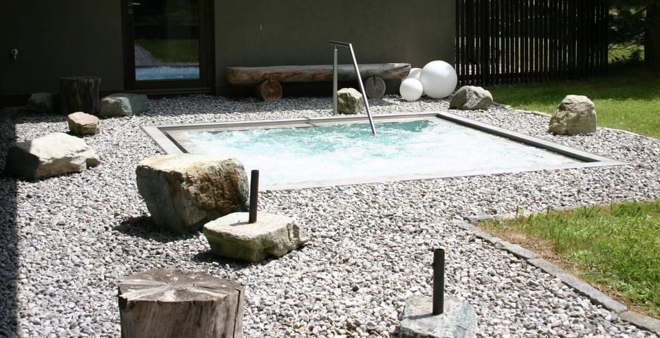 Property building, Garden view