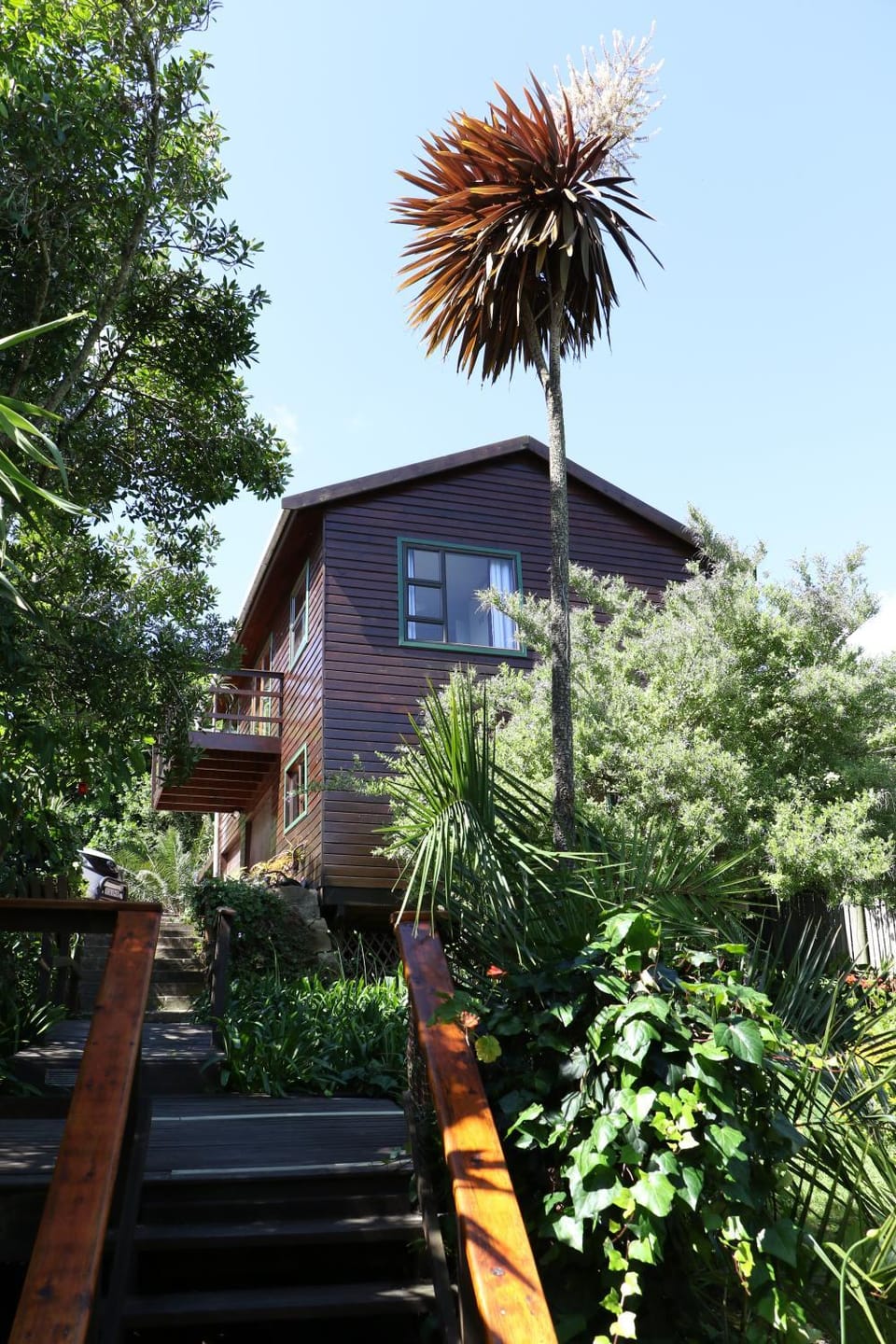Property building, Garden view
