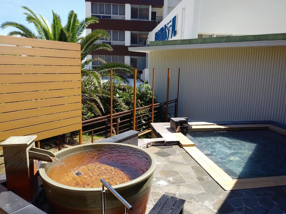 Hot Spring Bath, Open Air Bath, Public Bath