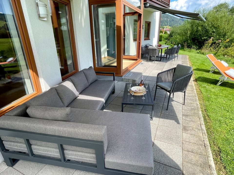 Garden, Balcony/Terrace, Seating area, Garden view