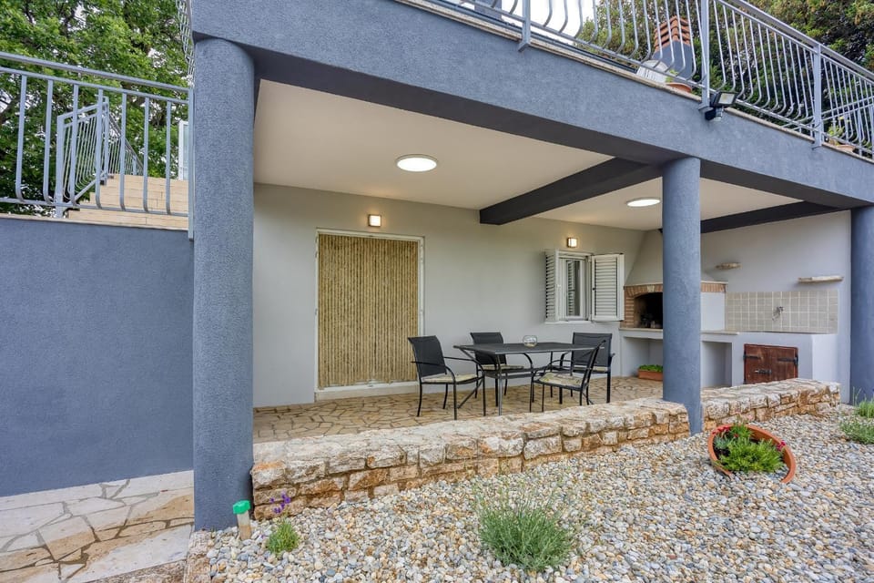Property building, Patio