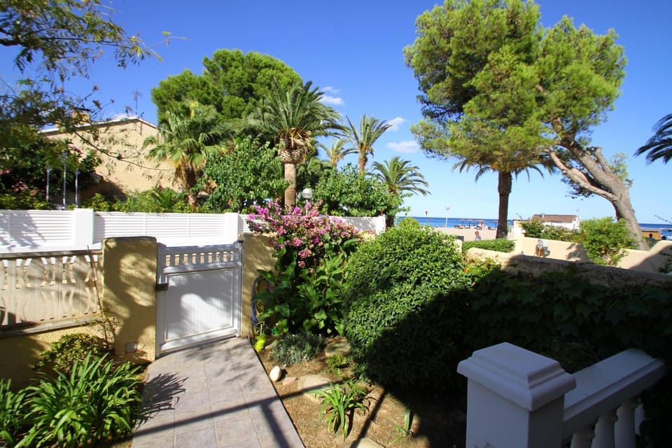 Garden, Sea view