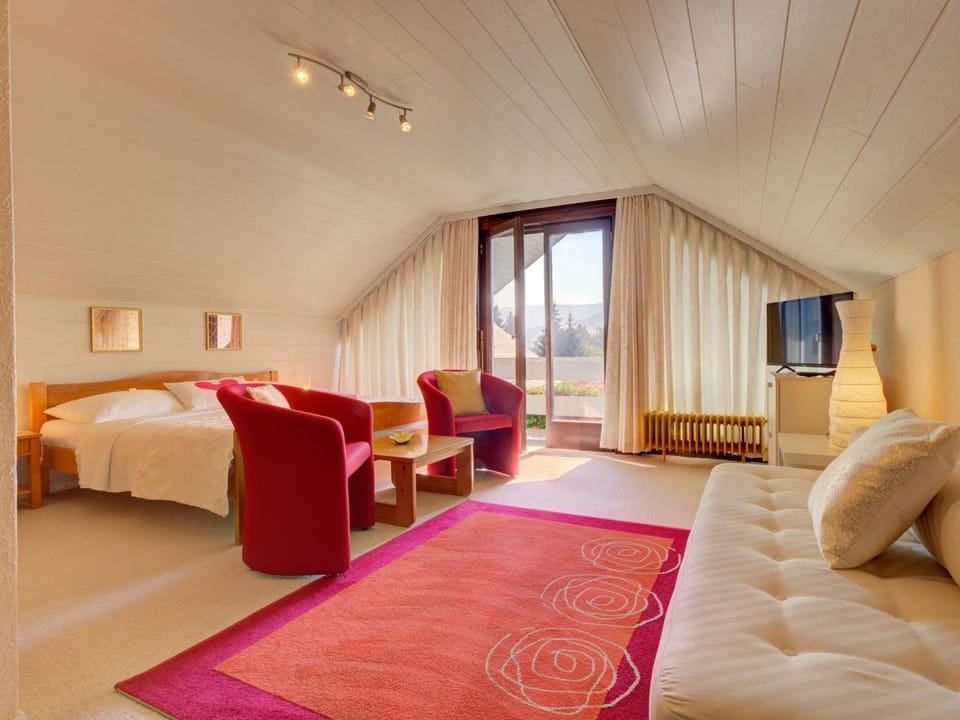 Living room, Bedroom