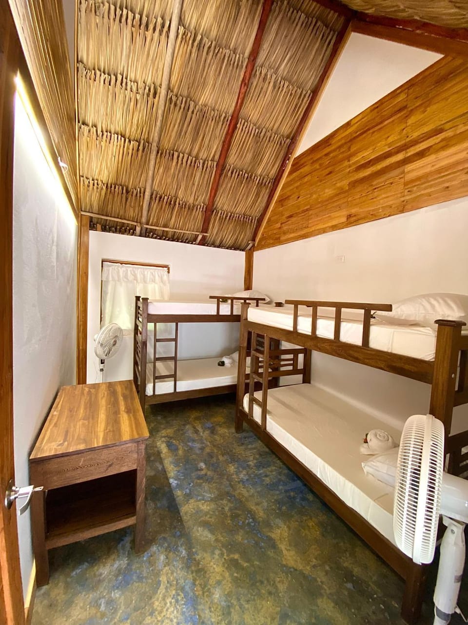 Photo of the whole room, bunk bed