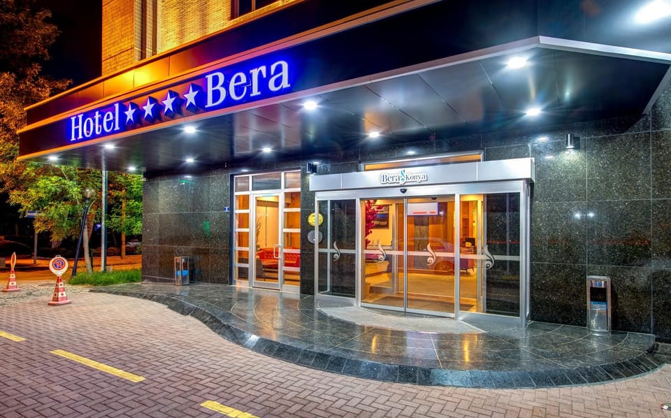 Property building, Facade/entrance, Off site, Night, Lobby or reception